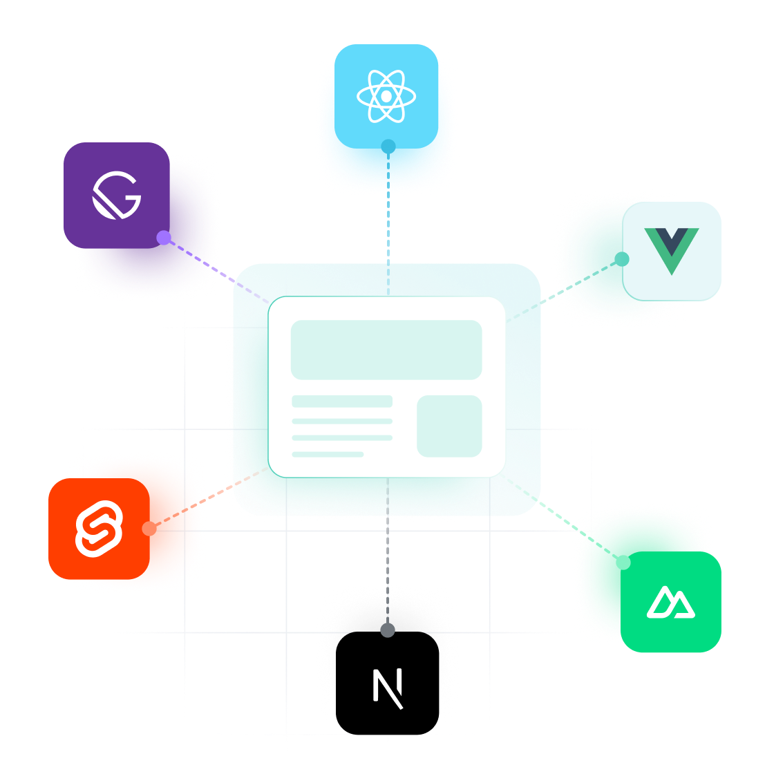 Hygraph headless CMS works with preferred frontend technologies