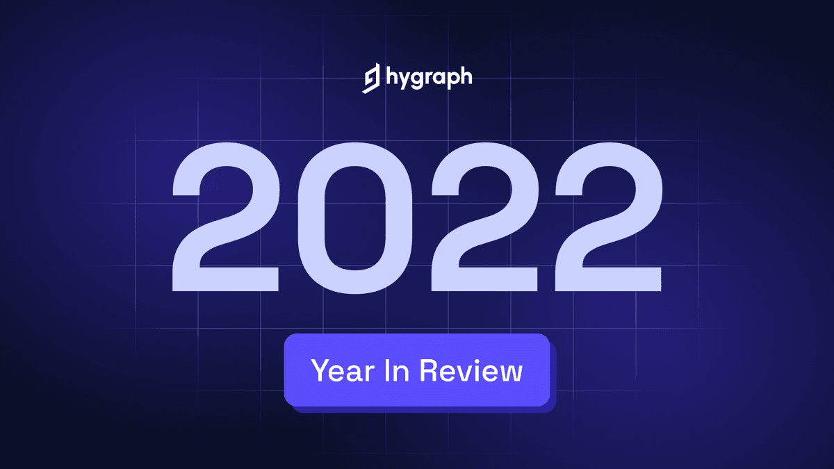 A lookback on the achievements and highlights of Hygraph in 2022