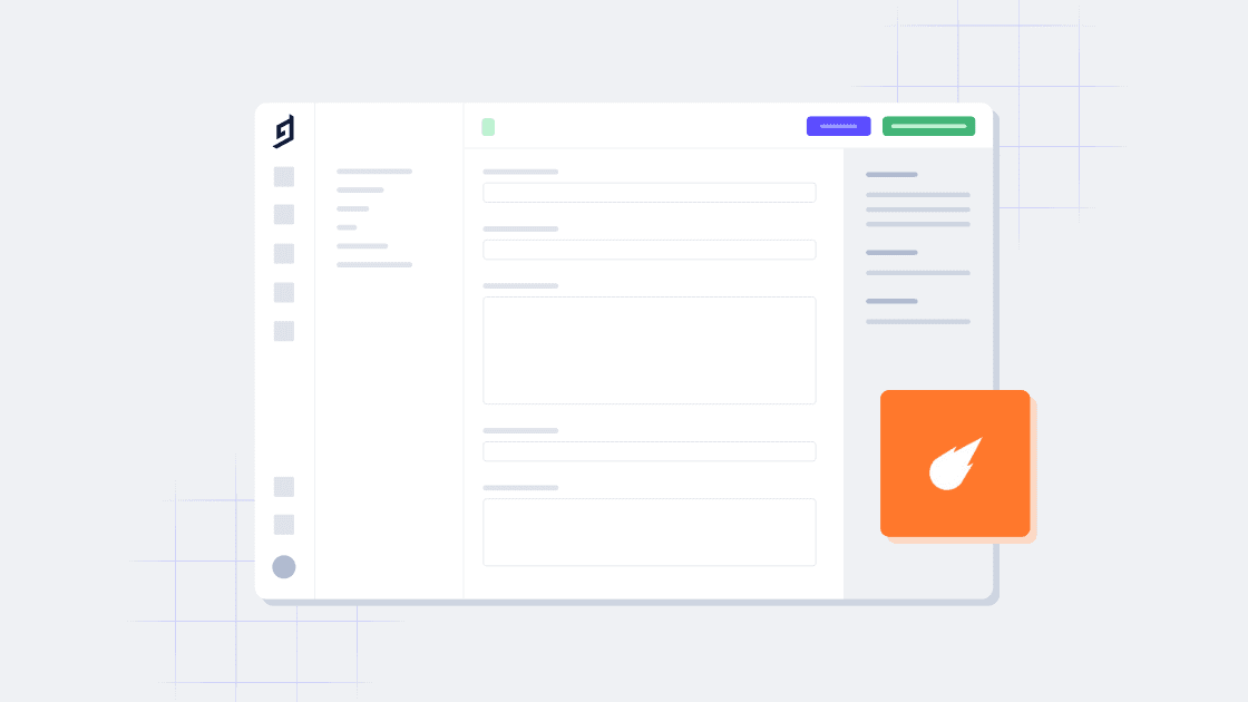 An indistinct Hygraph project with the Blazity logo