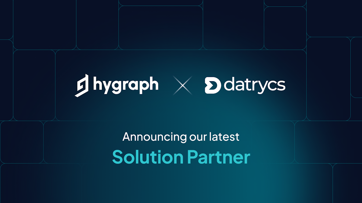 Hygraph and datrycs logos